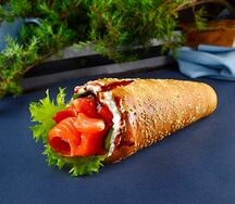 Трдельник с лососем