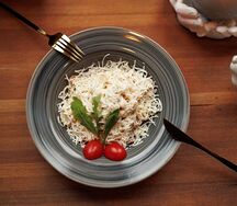 Сливочные макарошки с сыром