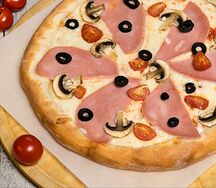 Пицца Ветчина с грибами