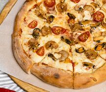 Пицца с Морепродуктами