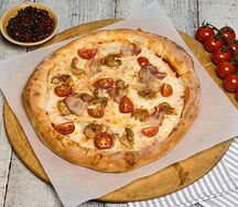 Пицца Креветка в беконе