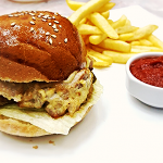 Бургер куриный