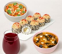 Бизнес-ланч Пикантный L с морсом