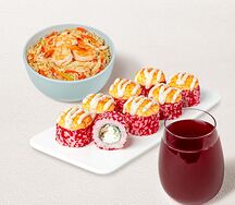 Бизнес-ланч Азиатский M с морсом