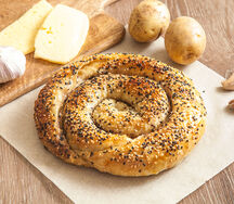 Улитка с сыром и картофелем