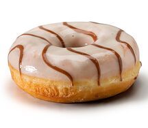 Донат карамельный