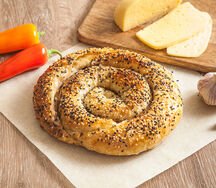 Улитка с курицей и сыром