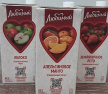 Сок Любимый яблоко