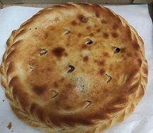 Пирог с курицей и брокколи