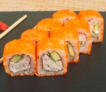 Калифорния с крабом 8 шт