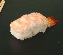 Суши креветка