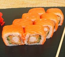 Сяке темпура 8 шт