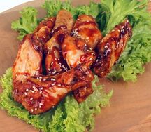 Крылышки в соусе BBQ