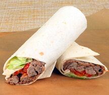 Мясной рулет в лаваше