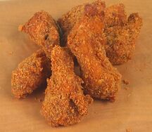 Крылышки в острой панировке