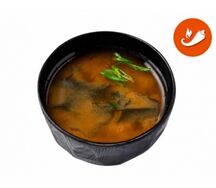 Острый мисо суп