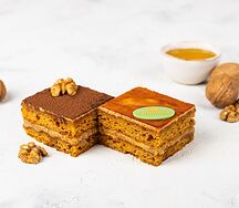 Медовая фантазия пирожные-дуэт