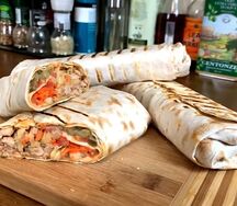 Шаурма со свининой средняя