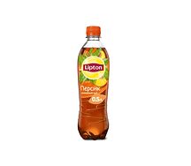 Lipton чёрный чай с персиком
