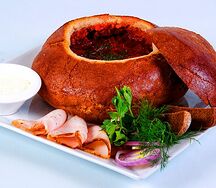 Фирменный борщ Хуторок