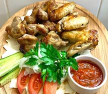 Шашлык из куриных крылышек