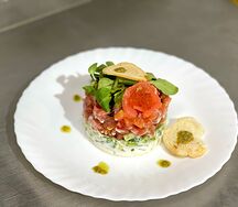 Тар-тар из семги