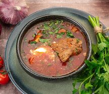 Суп борщ из говядины