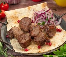 Шашлык из бараньей мякоти