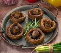 Грибы на мангале