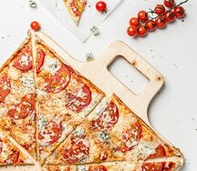 Квадратная Пицца Маргарита_25 см