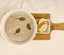 Крем-суп из белых грибов