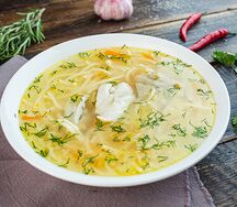 Суп куриный