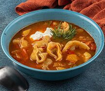 Суп Шурпа чучвара с говядиной