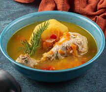 Суп куриный