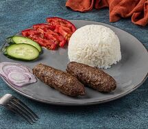 Люля с гарниром