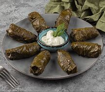 Долма со сметаной