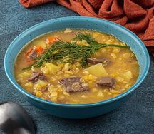 Суп гороховый