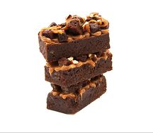 New Брауни с пеканом и соленой карамелью 