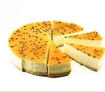 Чизкейк Манго-маракуйя