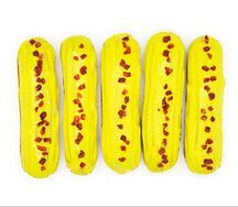 Эклеры Манго-клубника-маракуйя