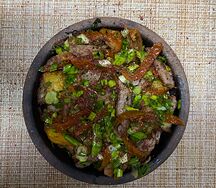 Оджахури с курицей