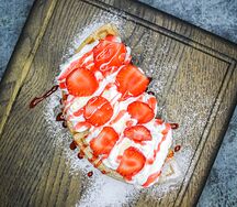 Вафля Клубника со сливками