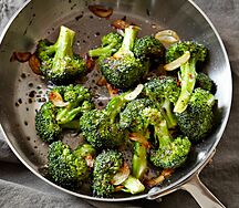 Брокколи жареные