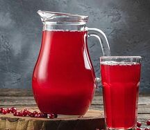 Морс клюква