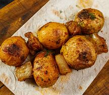 Картошка с салом