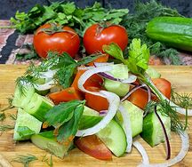 Свежие овощи