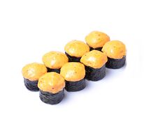 Запеченный острый с креветкой