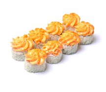 Лава, запеченная с лососем