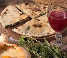 Хачапури с зеленью