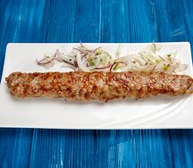 Люля-кебаб из свинины и говядины